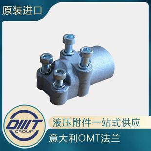 意大利OMT齿轮泵进出油口法兰RB系列带密封安装 螺铝压铸丝