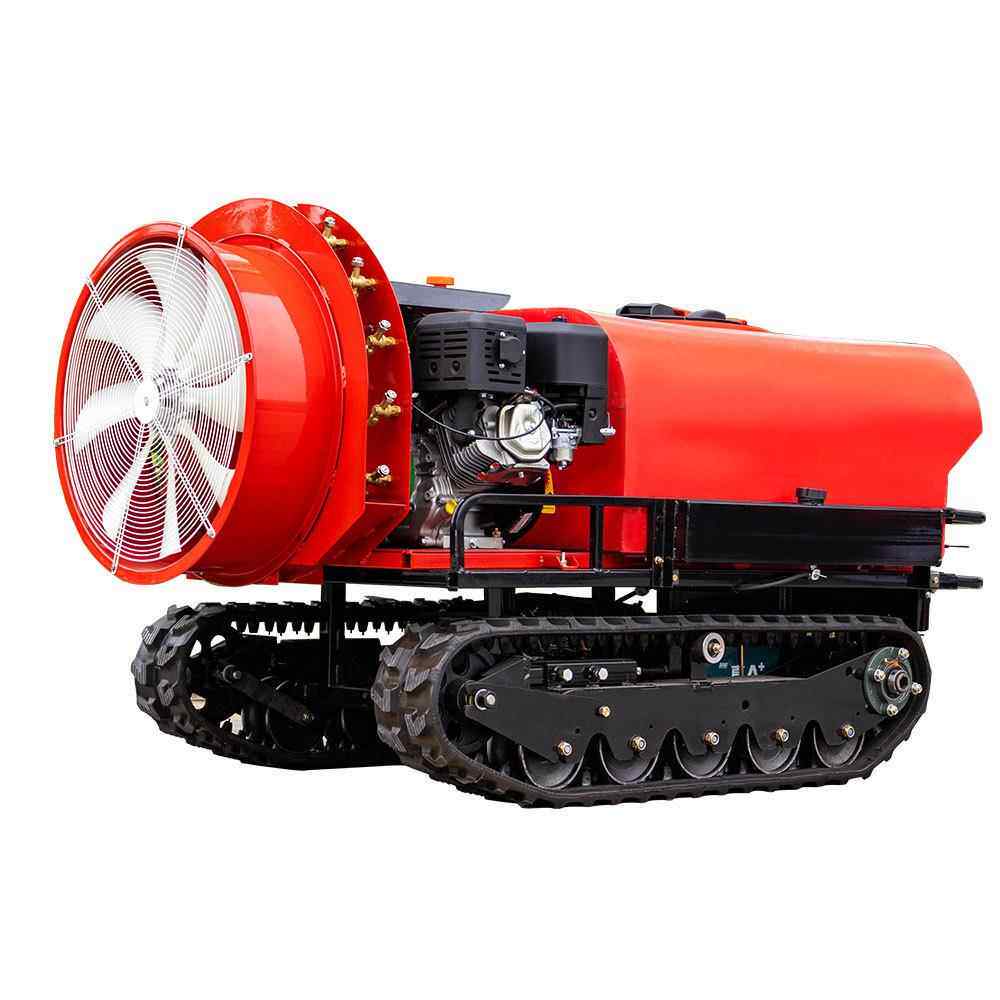 遥控履带400L果园风送打药机农用大棚杀虫消毒机遥控履带打药机