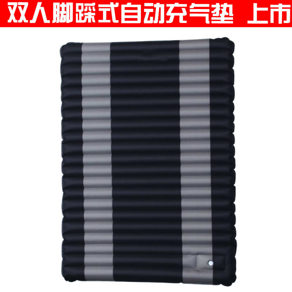 按压踩加厚充气垫脚户外气垫式厂家直销双人防潮垫