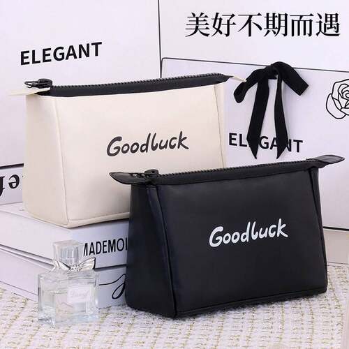 跨境新品手拿星语化妆包便携外出化妆品收纳包旅行防水洗漱化妆袋