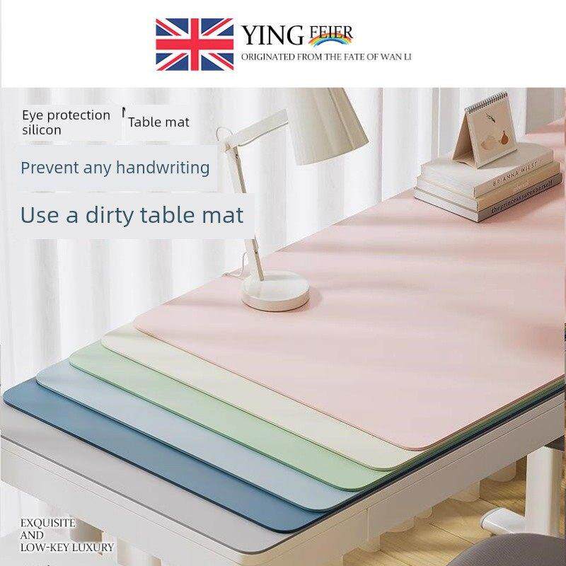 英国护眼硅学生书桌垫子儿童学习桌写字台办公电脑桌布课桌面保护