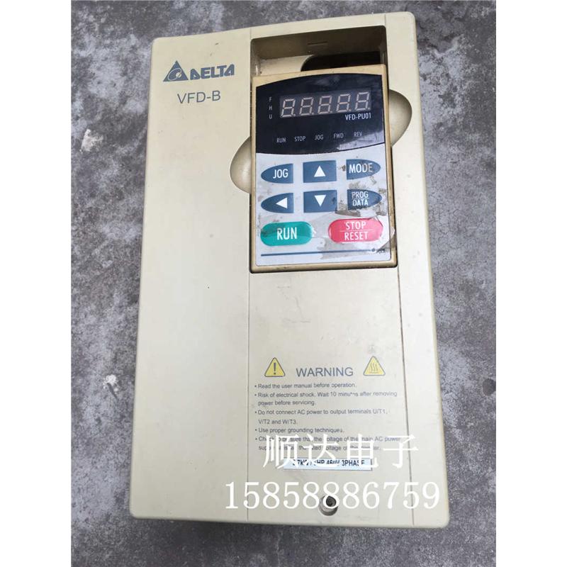 台达变频器|VFD037B43A|380V 3.7KW 拆机测试质量保证 包好