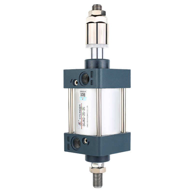 星辰气动标准气缸可调行程SCJ63/32/40/80-100*25*50X75-150-200S