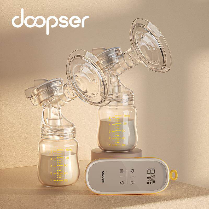 便携式双边电动吸奶器静音全自动穿戴式吸乳器母乳集奶器厂家直销