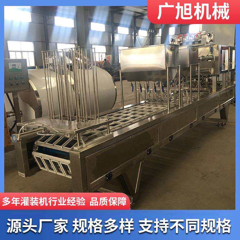 血豆腐灌装机 全自动鸭血豆腐灌装封口机 鸡红全套灌装生产线
