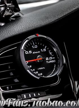 福斯 奥迪 汽车改装日本DEFI涡轮表 RG N2涡轮表