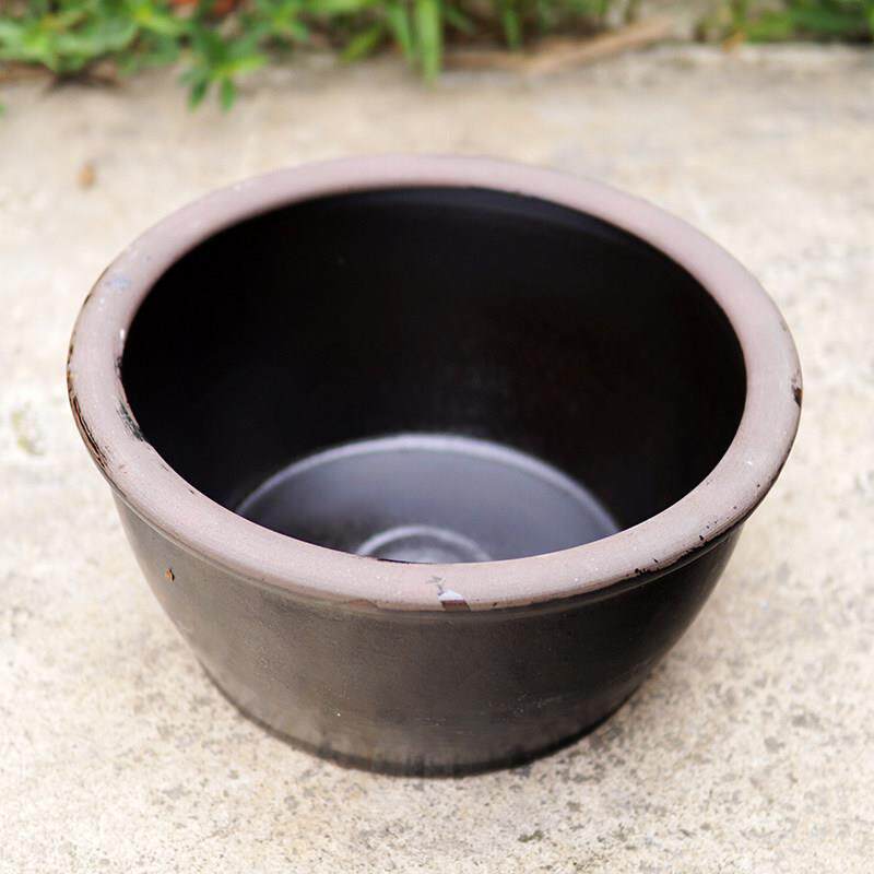 土盆陶瓷盆甜酒钵陶制脸盆彷古陶盆揉面酱盆鱼缸小水缸土缸陶酱缸