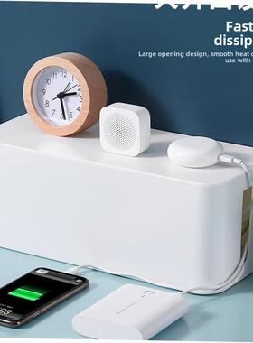 cable box organizer tv storage wire socket line management