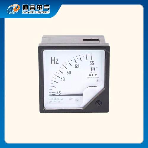 电压表发电机组开关配电箱 6L2-HZ指针式频率表45-55HZ