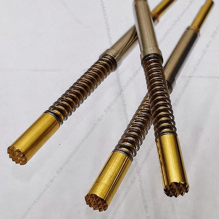 华荣 HRS280H280BBLG3223C4 2.8MM梅花头测试弹簧探针 10A高电流