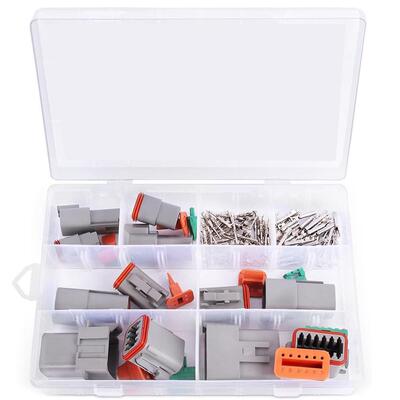 94PCS盒装DT2-12孔防水汽车连接器/公母防水线束接插件