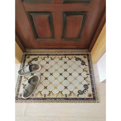 高档定制欧式式家用钢化玻璃垫地地踏 入户垫防脚垫中脚滑踏门垫