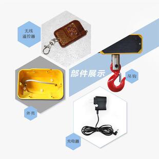 厂子吊示秤直视电子吊钩秤5T无线电遥控数家字显工业称重BME吊磅