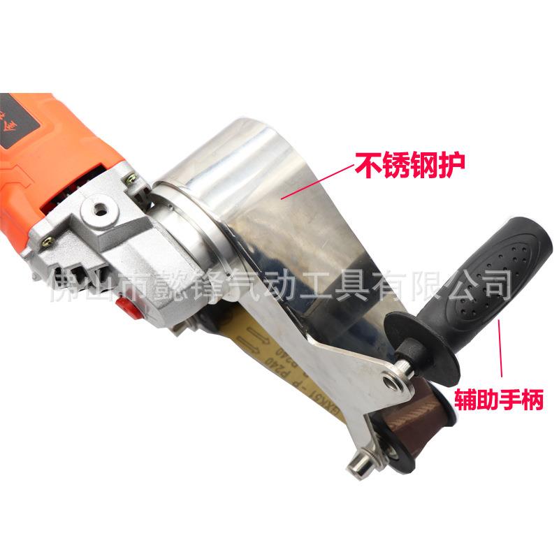 跨境DD40电动圆管砂带机 弯管不锈钢拉丝机抛光机 打磨机砂光机
