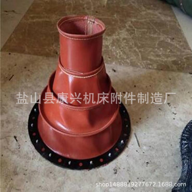 厂家缝制耐高温风机软连接伸缩式耐磨加厚帆布软连接通风柔性软管