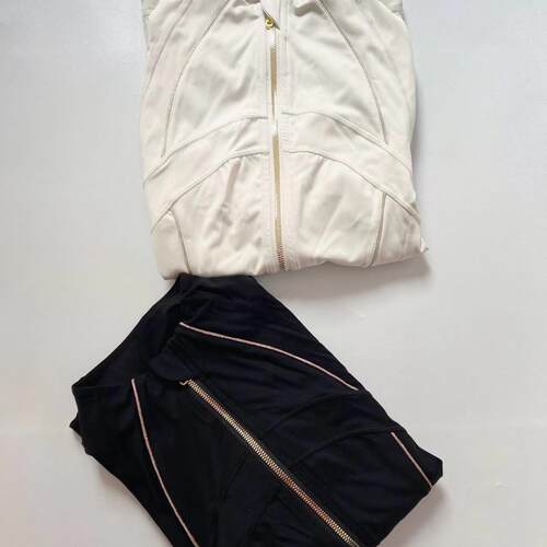 Jacket gold edged women's sports jacket long sleeved