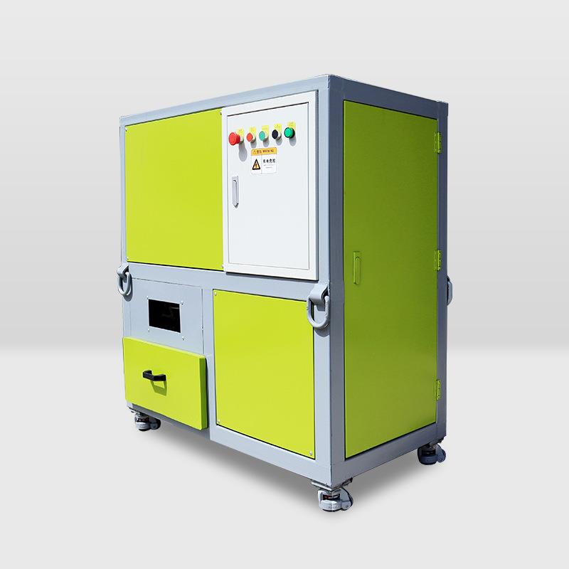 封机闭式小型院垃圾碎机酒瓶玻璃RF300撕破碎电子金属医垃圾双轴