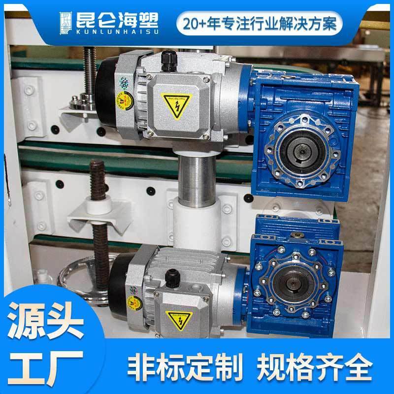 双皮带牵引机塑料管材型材牵引机多型号牵引机厂家供应