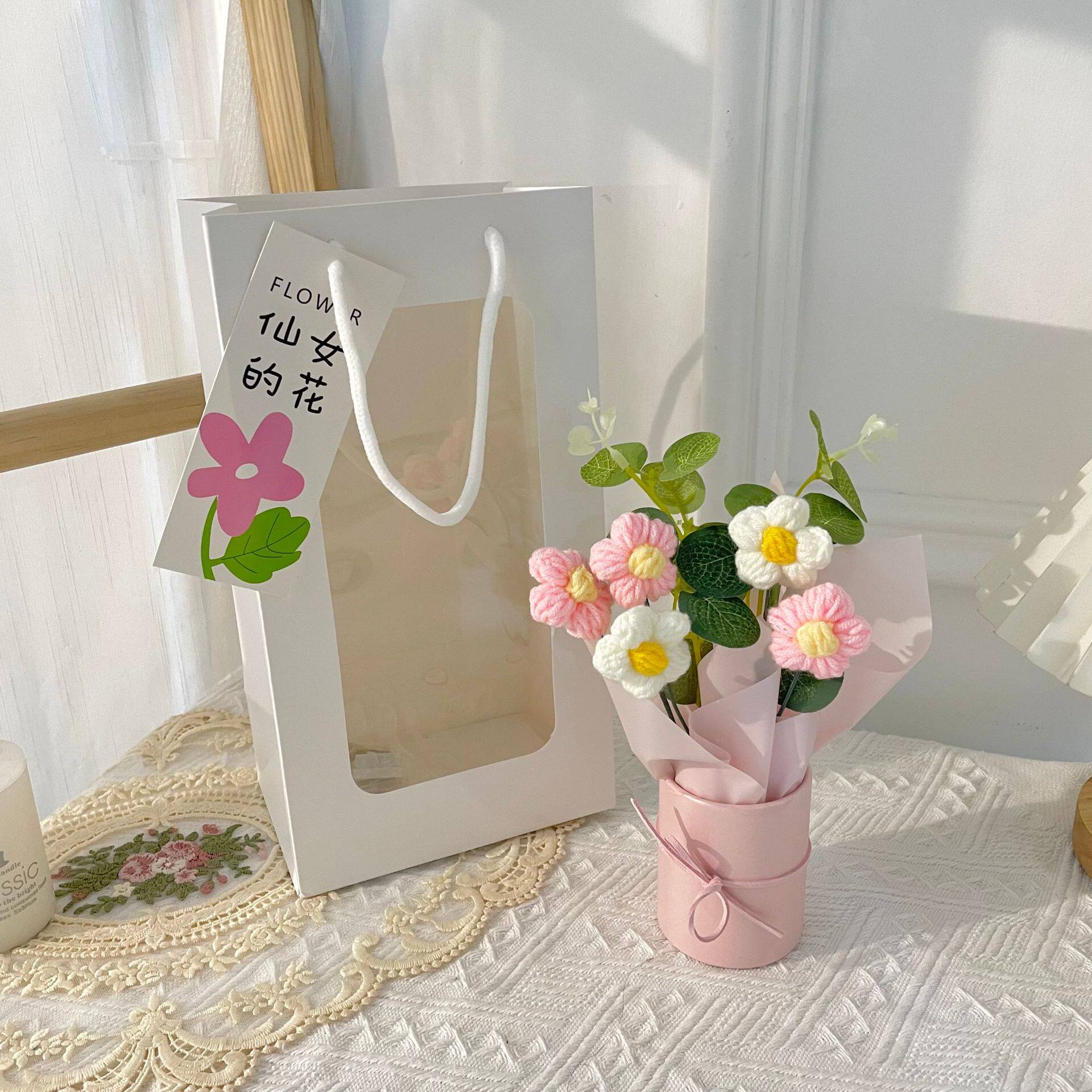 520玫瑰康乃馨向日葵单支仿真香皂肥皂假花永生花小花束送人礼物