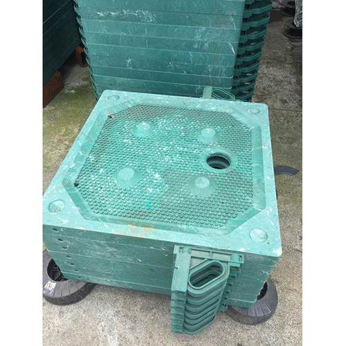 板框压滤机滤板滤框 污水处理过滤板压泥板 PP增强聚丙烯滤板50、