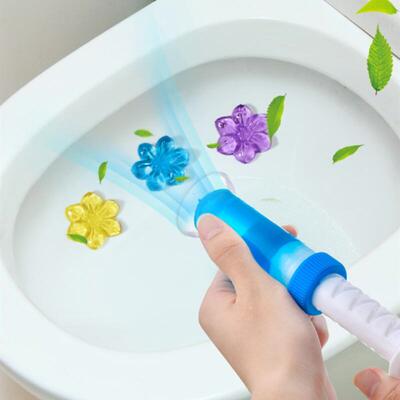 Flower Aromatic Toilet Gel Toilet Deodorant Cleaner Toilet F