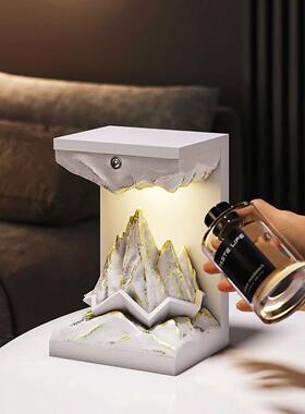 日照金感山香熏摆件卧室氛围灯几床头柜品高级边桌面装饰AKD6701