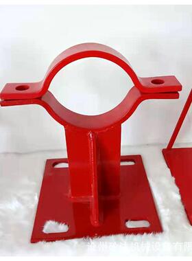 混凝土泵管固定支架 DN125混凝土泵管支架管托 高低压泵管U型支架