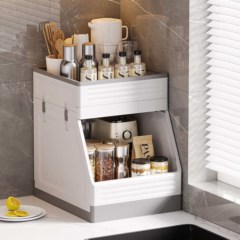 桌边小推车置物架落地厨房多层移动零食卫生间卧室书架收纳储物架