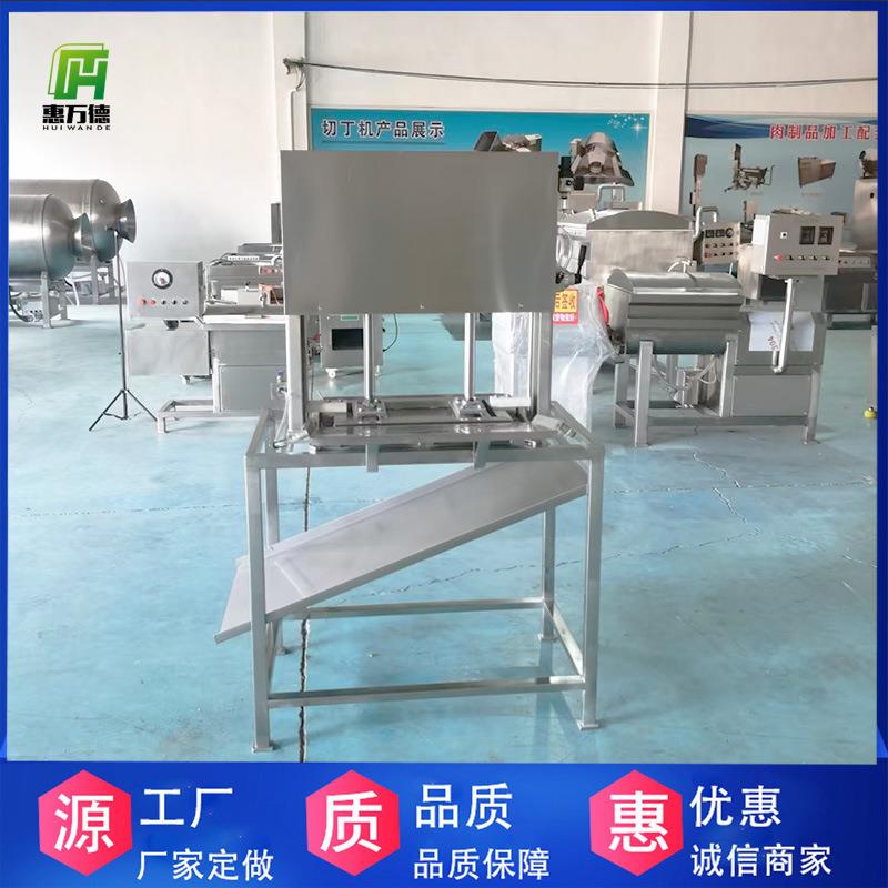 新型立式鱼豆腐切块成型机 多功能不锈钢黄油切块机 虾糕切块机
