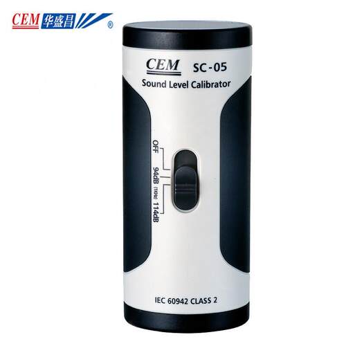 CEM华盛昌SC-05噪音校准仪分贝仪噪音计校准默认项数字式噪音计