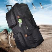 正品 超轻出国旅行箱大杆号拉箱40寸单向轮158托运箱6寸行李箱防3