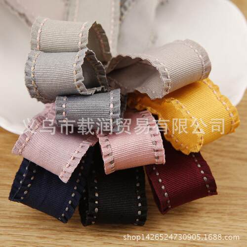 织带跳点跳线裙边丝带diy手工发饰材料礼品服装礼帽辅料配件