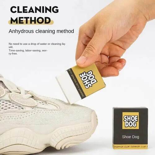 2pcs Shoes Eraser Portable Suede Sheepskin Matte Leather Fab