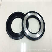 现货船用舱盖防尘铁皮油封SSW80 140 13.5油缸球形铁皮防尘油封