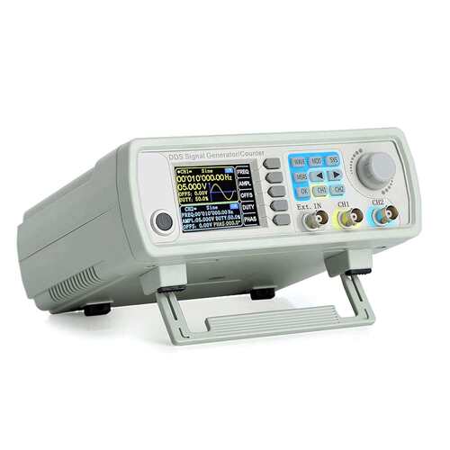 JDS6600脉冲信号源频率计15-60MHz数控DDS双通道任意波信号发生器