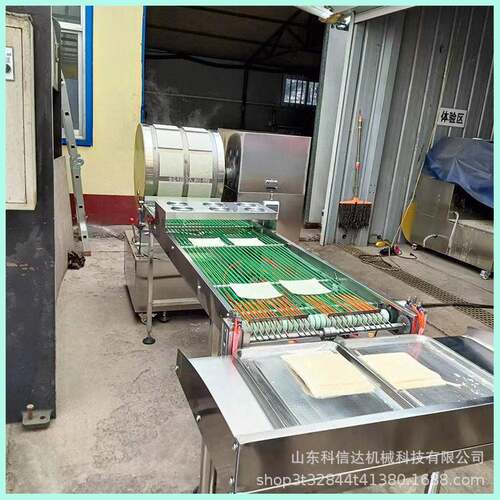 科信达方形春卷皮机推荐滚筒式黄金肉卷蛋皮机商用春卷皮机
