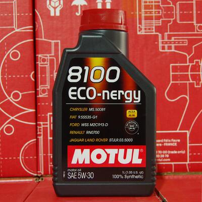 摩特 8100 ECO-NERGY 5W-30 1升 A5B5 SL级 进口酯类全合成机油
