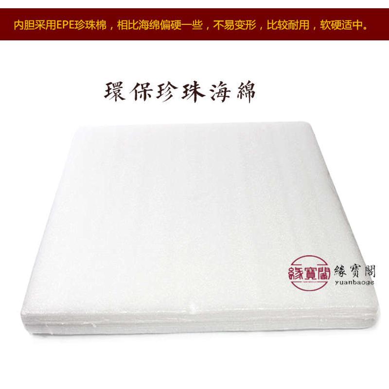 RI0T亚麻方形礼佛拜垫拜佛垫家用莲花磕头跪垫蒲团禅修垫打坐垫风