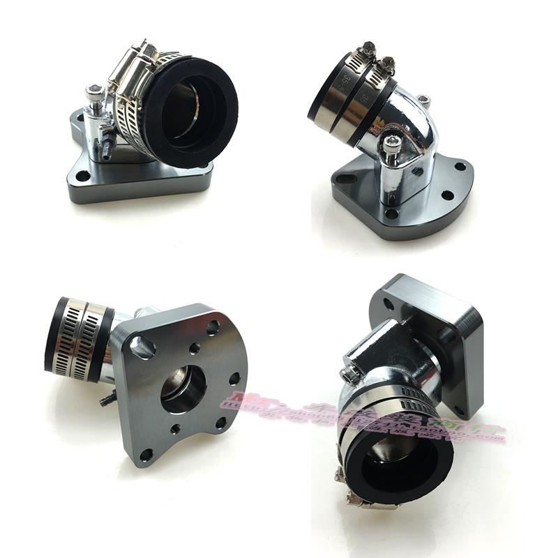 适用于本田DIO50AF34/35 38期大口径化油器 改装进气歧管企管接口