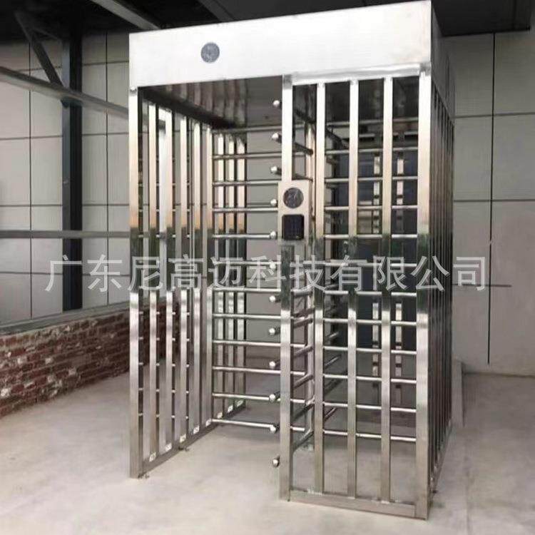 小区进出通道滚闸机智能人脸识别刷卡不锈钢旋转门电动三翼旋转闸