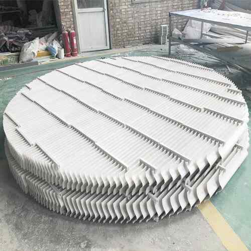 脱硫塔P除雾器玻P璃钢喷淋塔除雾高度200mS型折流板除雾器钢不锈