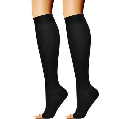 Medical Compression Socks Open Toe S/M/L/XL/XXL Sports Compr