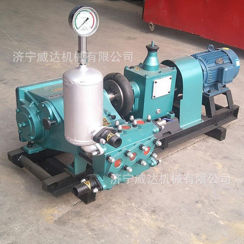 BW150卧式三缸注浆机建筑施工大流量水泥砂浆泵BW60活塞式灌浆泵