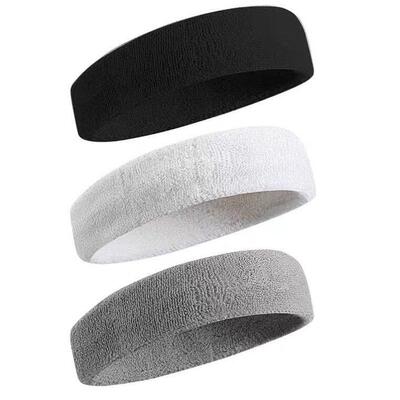 Sports headband sweat absorbent anti-sweat guide head band