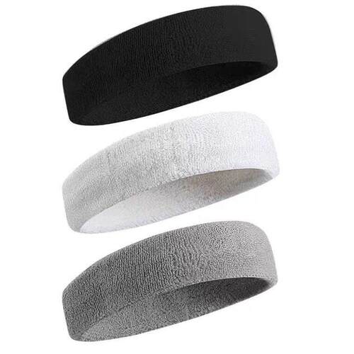 Sports headband sweat absorbent anti-sweat guide head band