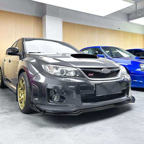 适用斯巴鲁翼豹 STI Subaru WRX STI 2011-2014前杠前铲前唇改装