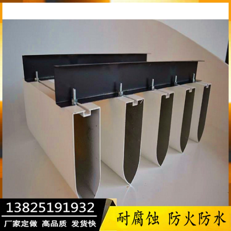 吊顶V型材铝方通-方通u型槽合金集成吊顶铝方管木纹烤漆天花材料