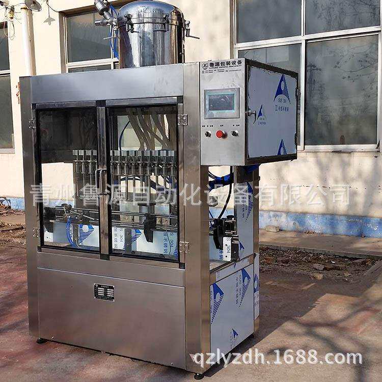 全自动灌装机/黄酒米酒果酒灌装设备/玻璃瓶塑料瓶灌装机械厂家