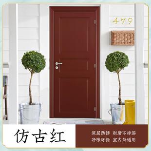 金属油漆防锈漆水性家用白漆喷漆铁艺翻新防盗门窗漆栏杆防腐铁漆