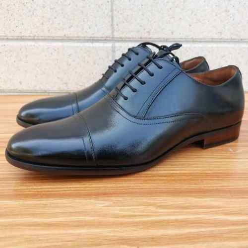 高档高端休闲外正贸男英鞋伦商务装皮鞋男头层牛皮底德比鞋硬真皮